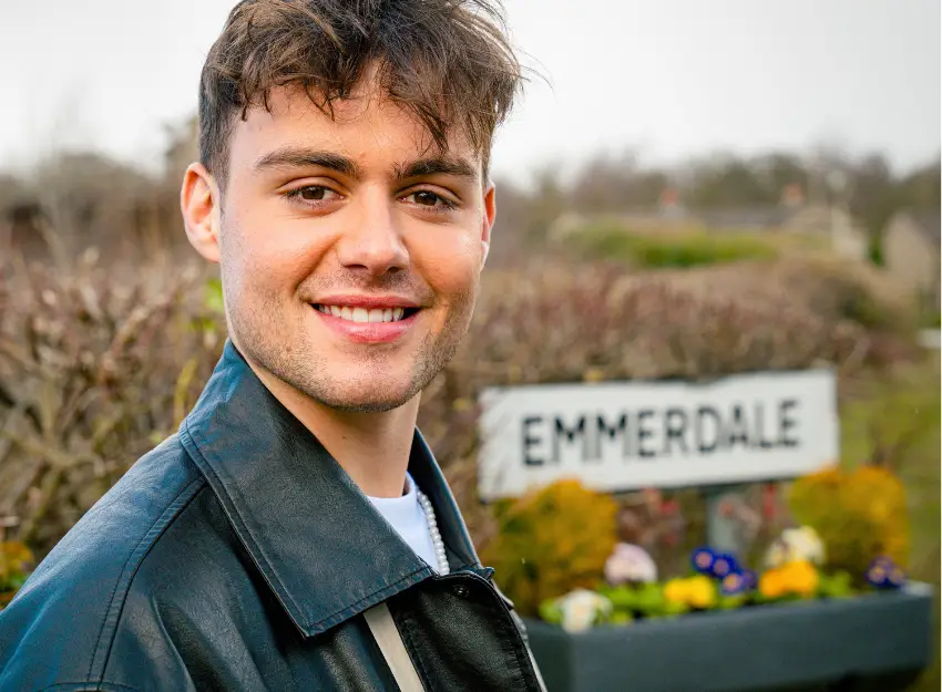 Emil Dale Grad is the newest recurring star of ITV’S Emmerdale.